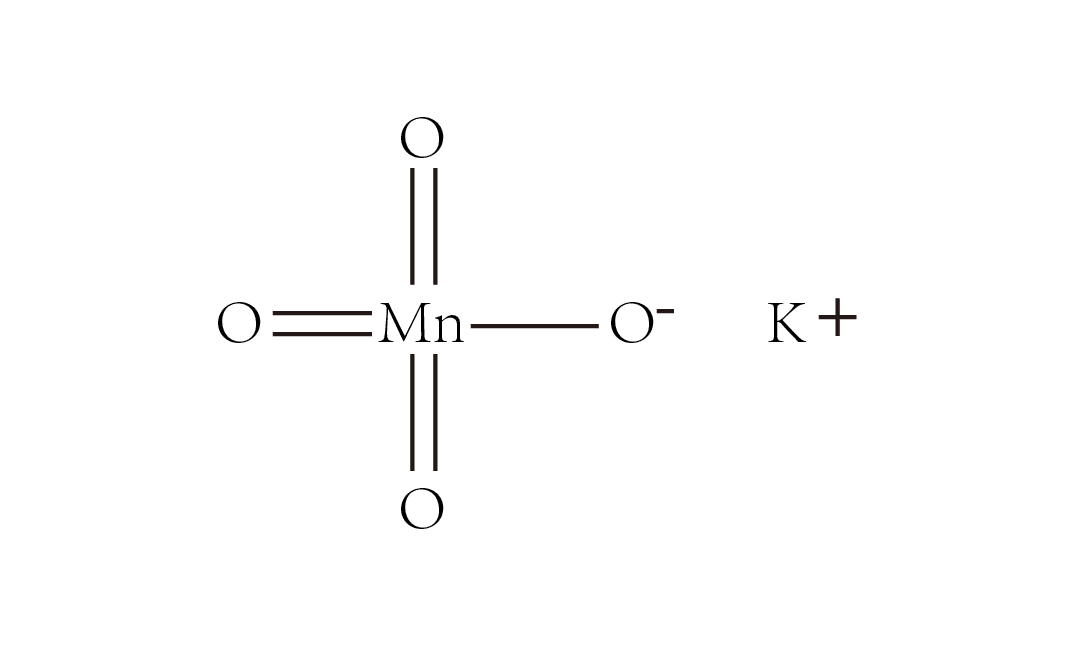 高錳酸鉀結構式